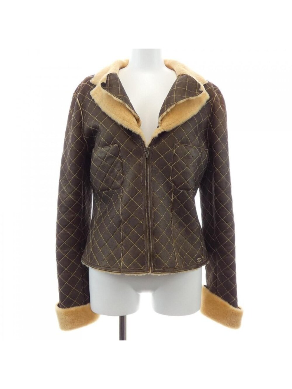 Chanel Vintage Shearling Jacket